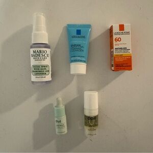 Skincare & Hair Mini Bundle – La Roche-Posay, OUAI, Mario Badescu, Divi